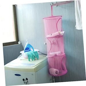 Toyvian 2pcs mesh sweater collapsible laundry drying rack collapsible clothes rack toy storage basket folded mesh underwear drying basket Hanging Storage Organizer mesh hanging storage net