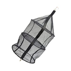 homsfou outdoor storage net 3 layer drying net laundry drying rack collapsible dry net drying rack for clothes outdoor accessories mesh bras household drying rack foldable dryer rack