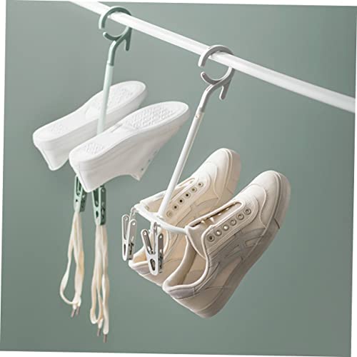 Zerodeko 1Pc Hanging Clothes Drying Rack Shoes Drying Hanger Laundry Hanging Rack Laundry Hanger Drying Rack Shoes Drying Rack Shoes Dryer Rack Dryer Rack for Shoes Coat Hanger Shoe Rack