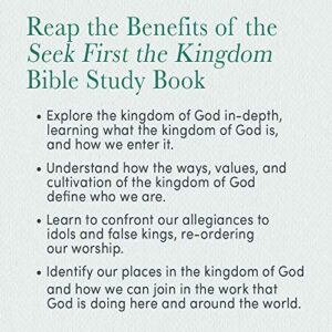 Seek First the Kingdom - Bible Study Book: God’s Invitation to Life and Joy in the Book of Matthew