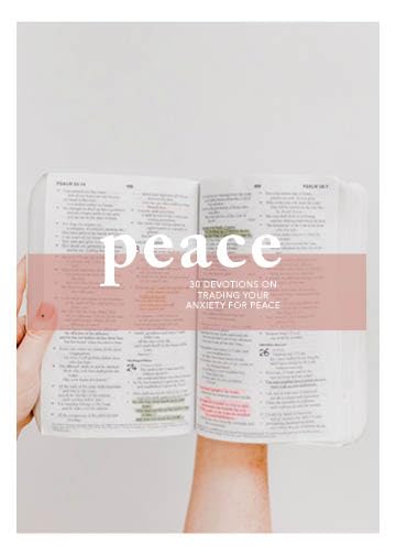 Peace - Teen Girls' Devotional: 30 Devotions on Trading Your Anxiety for Peace (Volume 1) (LifeWay Students Devotions)