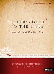 reader’s guide to the bible: a chronological reading plan