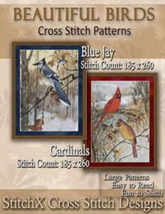 beautiful birds cross stitch patterns