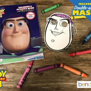 Toy Story Disney 4 Coloring & Activity Book with Mask 44640, Bendon