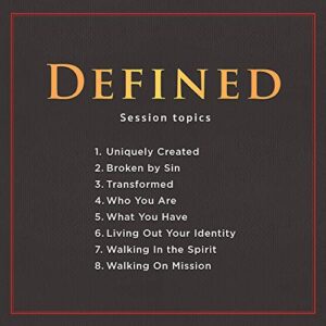 Defined - Teen Guys' Bible Study Book: Who God Says You Are