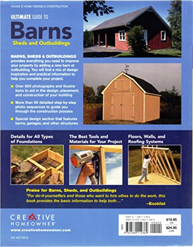 Barns, Sheds and Outbuildings: Plan, Design, Build (English and English Edition)