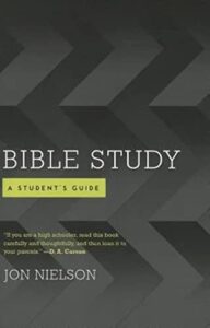 bible study: a student's guide