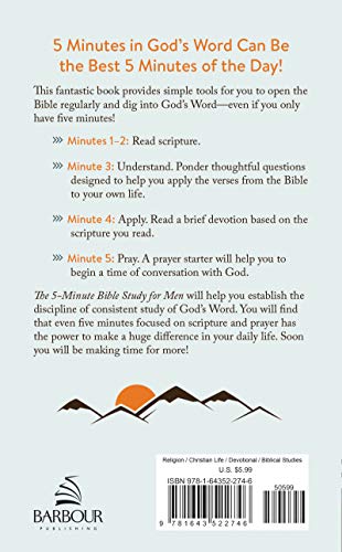 The 5-Minute Bible Study for Men
