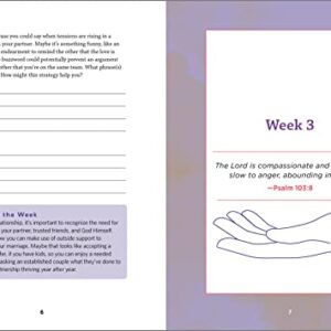 52-Week Christian Couples Journal: Prompts and Prayers to Strengthen Your Relationship with Each Other and Your Faith