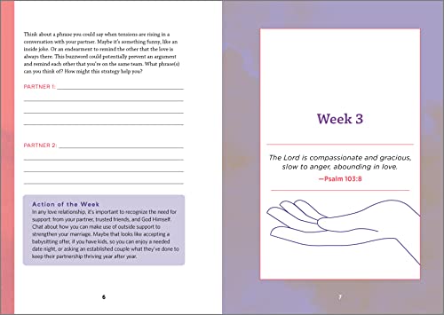 52-Week Christian Couples Journal: Prompts and Prayers to Strengthen Your Relationship with Each Other and Your Faith