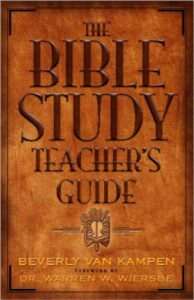 the bible study teacher’s guide