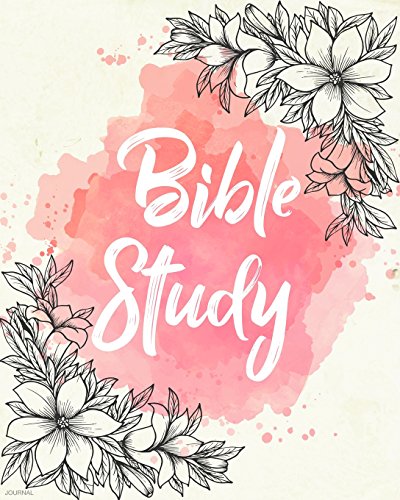 Bible Study Journal: Creative Christian Workbook - A Simple Guide To Journaling Scripture Personal Notebook,Bible Study Workbook (Watercolor Red) (Christian Journaling Daily)