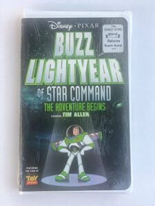 buzz lightyear of star command: the adventure begins [vhs]