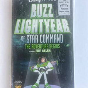 Buzz Lightyear of Star Command: The Adventure Begins [VHS]