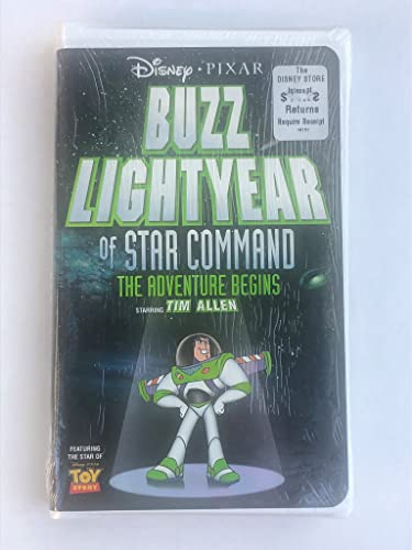 Buzz Lightyear of Star Command: The Adventure Begins [VHS]