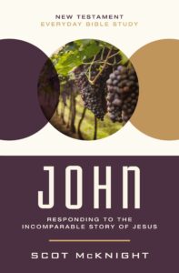 john: responding to the incomparable story of jesus (new testament everyday bible study series)