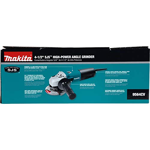 Makita 9564CV 4-1/2-Inch SJS™ High-Power Angle Grinder