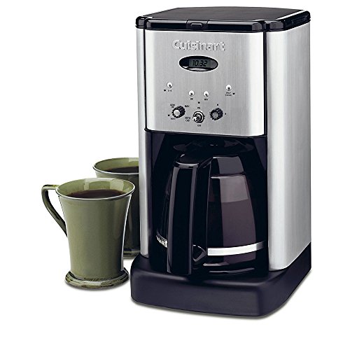 Cuisinart DCC-1200FR Brew Central 12-Cup Coffeemaker, Brushed Stainless Steel (Renewed)