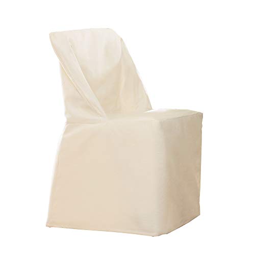 SureFit Duck Folding Chair Slipcover in Natural