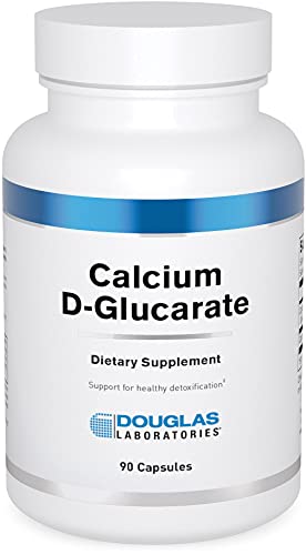 Douglas Laboratories Calcium-D-Glucarate (500 mg.) | Support Against Environmental Toxins and Excess Steroid Hormones | 90 Capsules