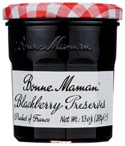 bonne maman blackberry preserves, 13 oz