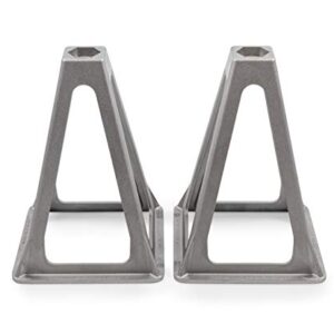 Camco 44561 Olympian Aluminum Stack Jacks, Stabilize and Level Your RV Or Camper - 2 Pack