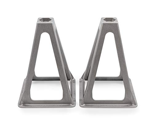 Camco 44561 Olympian Aluminum Stack Jacks, Stabilize and Level Your RV Or Camper - 2 Pack