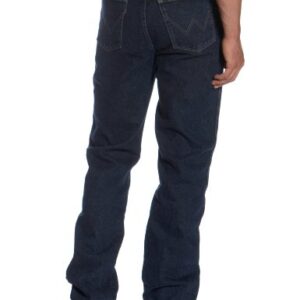 Wrangler Men's Rugged Wear Classic Fit Jean, Retro Stone, 36x32