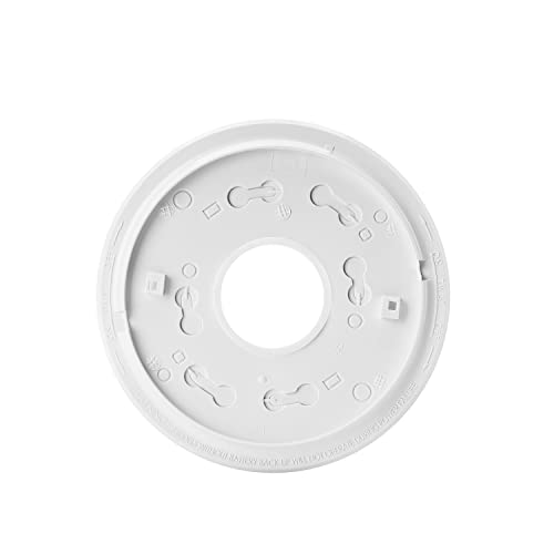 Kidde Hardwired Smoke Detector Alarm with Light and Battery Backup, Battery Included, Interconnectable