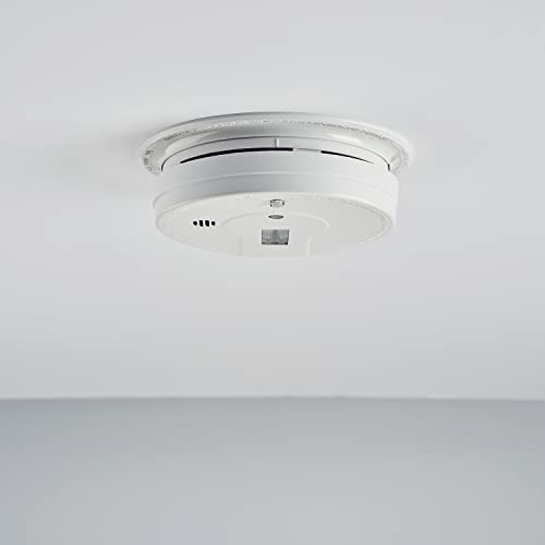 Kidde Hardwired Smoke Detector Alarm with Light and Battery Backup, Battery Included, Interconnectable