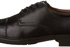 Dockers Men’s Gordon Leather Oxford Dress Shoe,Black,12 W US