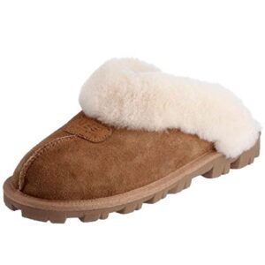 ugg women's coquette chestnut slipper - 7 b(m) us