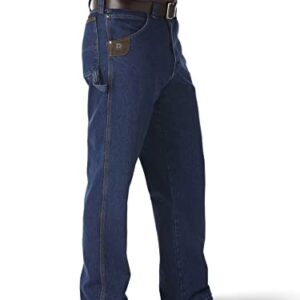 Wrangler Riggs Workwear mens Workhorse jeans, Antique Indigo, 32W x 34L US