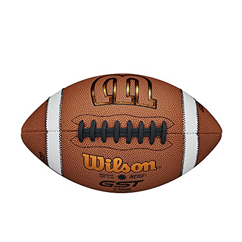 Wilson GST Composite Football - Official Size, Tan