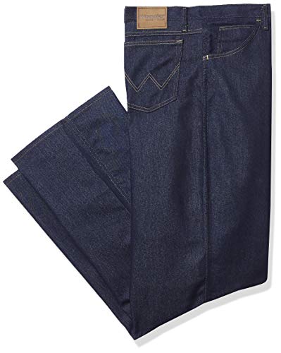 Wrangler mens Five Pocket Stretch jeans, Denim, 34W x 32L US
