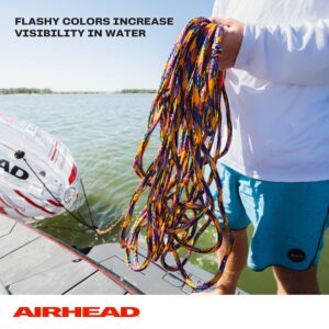 Airhead Tow Rope | 1-4 Rider Rope for Towable Tubes Multi, 9/16"