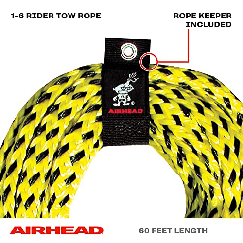 Airhead Tow Rope for 1-6 Rider Towable Tubes, 1 Section, 60-Feet