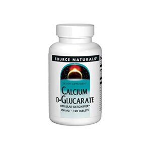 source naturals - calcium d-glucarate, 500 mg