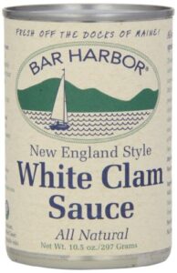 bar harbor white clam sauce, 10.5 oz. (pack of 6)