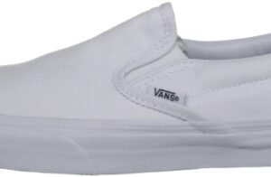 Vans Men's Low Top Trainers, White Shoe White Sole, Womens 10