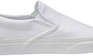 Vans Men's Low Top Trainers, White Shoe White Sole, Womens 10