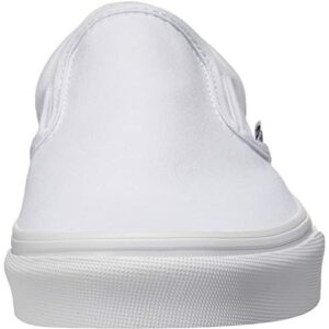 Vans Men's Low Top Trainers, White Shoe White Sole, Womens 10