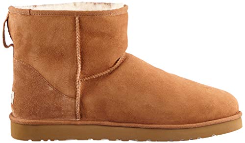 UGG Women's Classic Mini II Boots, Chestnut, Tan, 7 Medium US