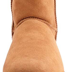 UGG Women's Classic Mini II Boots, Chestnut, Tan, 7 Medium US