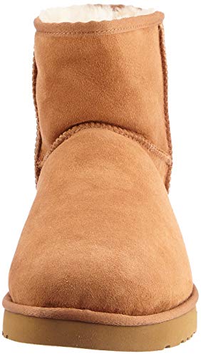 UGG Women's Classic Mini II Boots, Chestnut, Tan, 7 Medium US