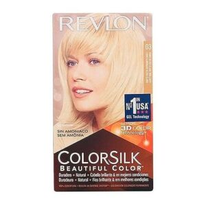 revlon colorsilk beautiful color, ultra light sun blonde 03 1 application