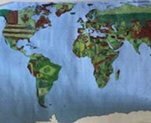 8” x 16” Unlabeled World Practice Map, 30 Sheets in a Pack for Social Studies, Geography, Map Activities, Drill and Practice, Current Event Activities, Learning Games and More