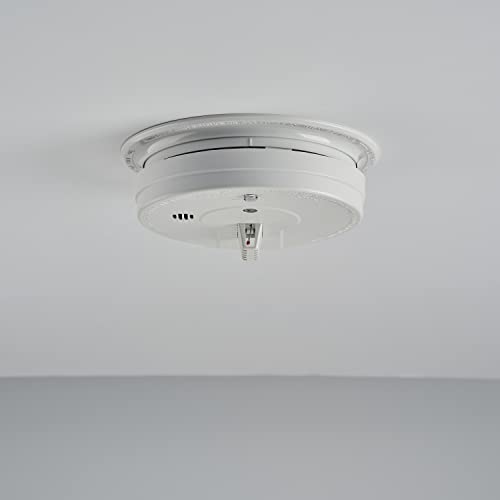 Kidde Heat Detector, Hardwired with Battery Backup & 2 LEDs, Interconnect Capability, Ideal for Garages