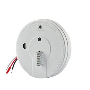 Kidde Heat Detector, Hardwired with Battery Backup & 2 LEDs, Interconnect Capability, Ideal for Garages