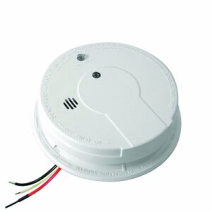 kidde 21006371 p12040 hardwire with battery backup photoelectric smoke alarm, white